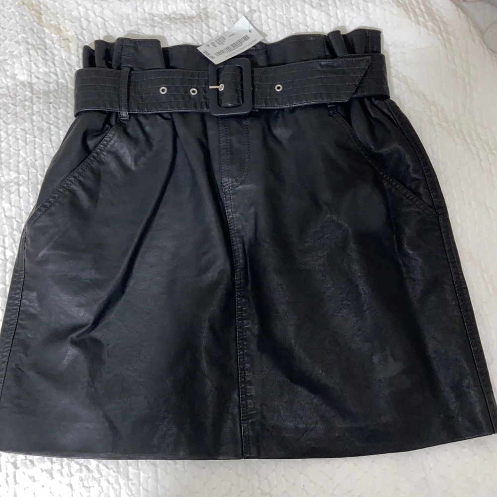 NWT South moon under leather skirt size 26